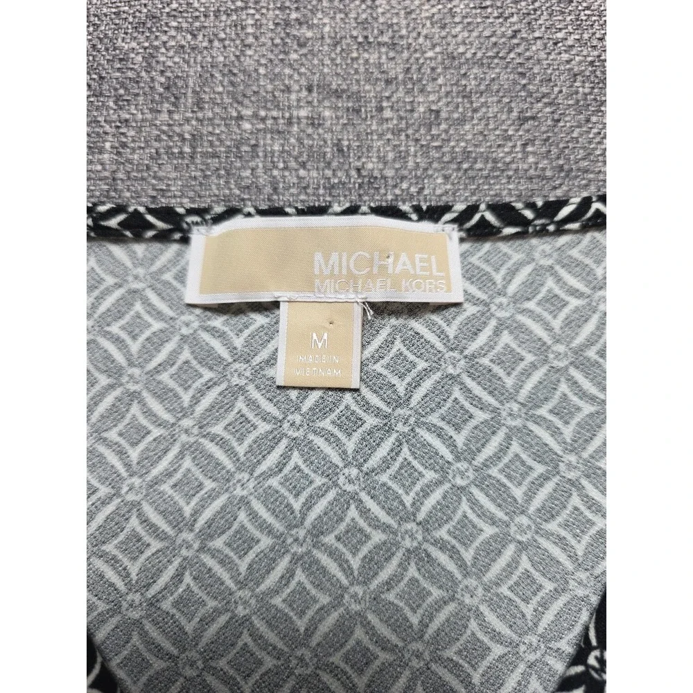 Michael Kors Womens Medium Tank Top Geometric Shapes MK